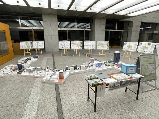 模型等展示会状況